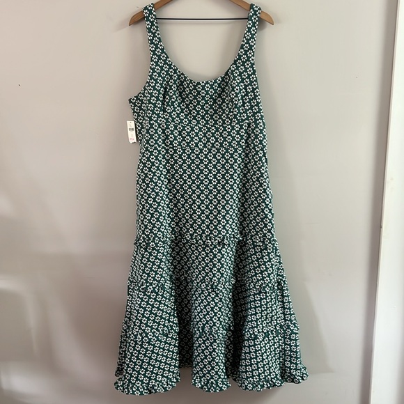 Anthropologie The Blythe Square-Neck Tiered Dress - Picture 3 of 4